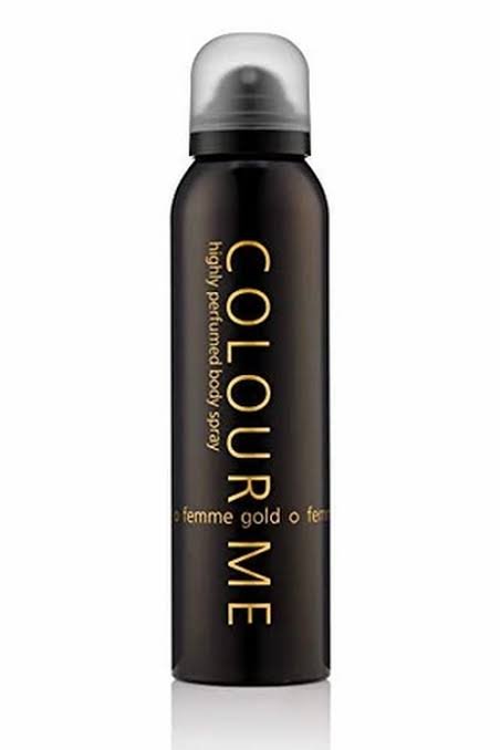 Colour Me Highly Perfumed Femme Black Body Spray 150ml