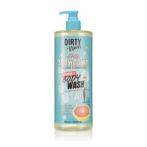 Dirty Works Cleansing & Refreshing Vitamin C Body Wash 1000ml