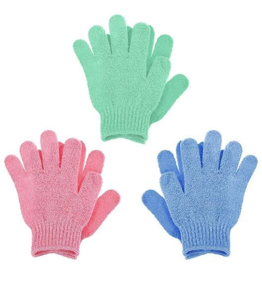 Labins Diamond Exfoliating Bath Gloves (2 Gloves)