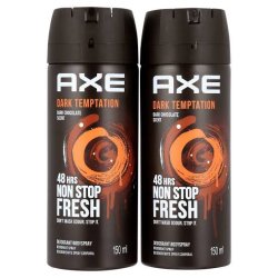 Axe Dark Temptation Dark Chocolate Scent Deodorant Body Spray 150ml