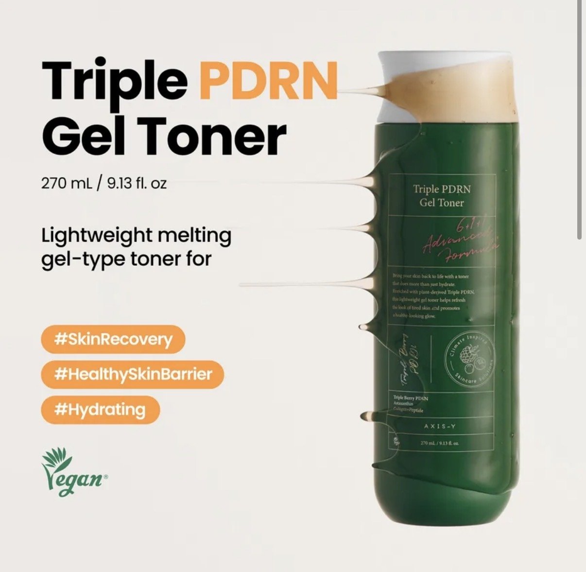 AXIS-Y Triple PDRN Gel Toner 270ml