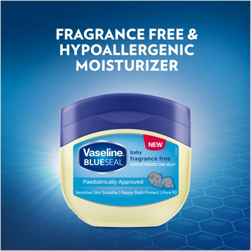 Vaseline Blueseal Baby Fragrance Free Gente Protective Jelly 250ml