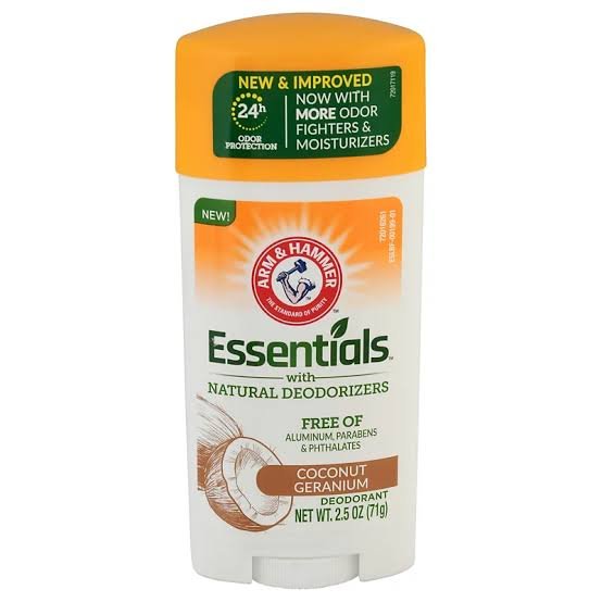 Arm & Hammer Essentials Deodorant (Coconut Geranium) 71g