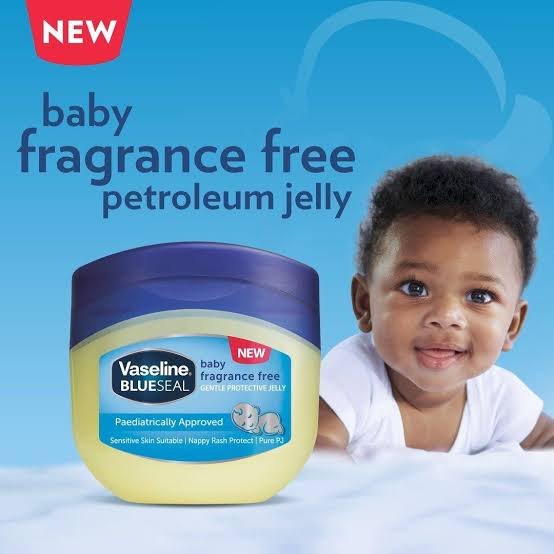 Vaseline Blueseal Baby Fragrance Free Gente Protective Jelly 250ml