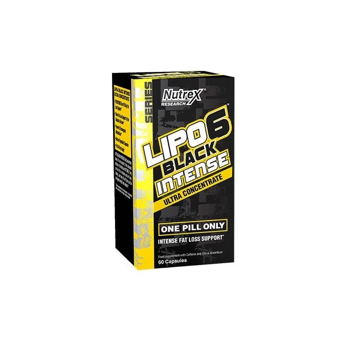 Nutrex Lipo 6 Black Intense Ultra Concentrate 60 Capsules