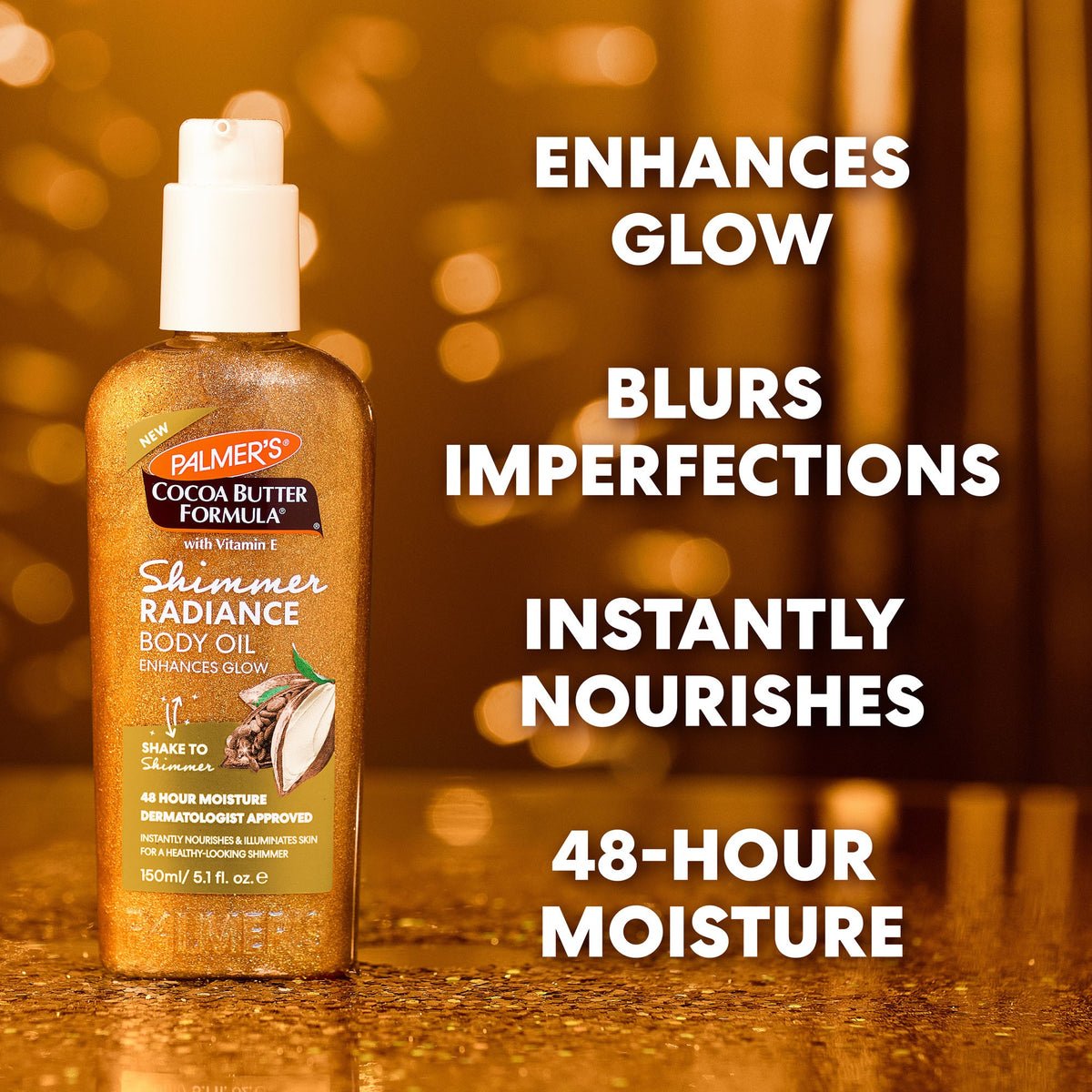Palmer's Shimmer Radiance Body Oil 150ml