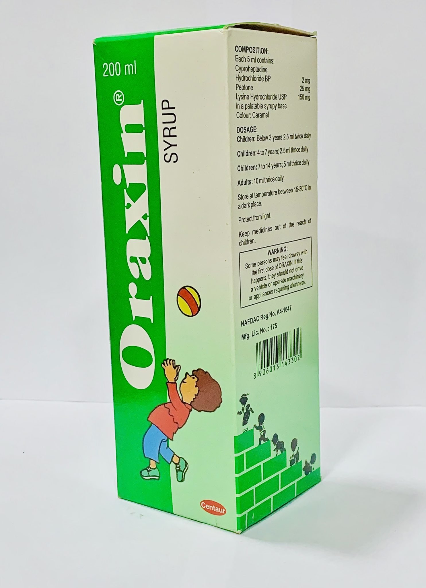 Oraxin Syrup 200ml