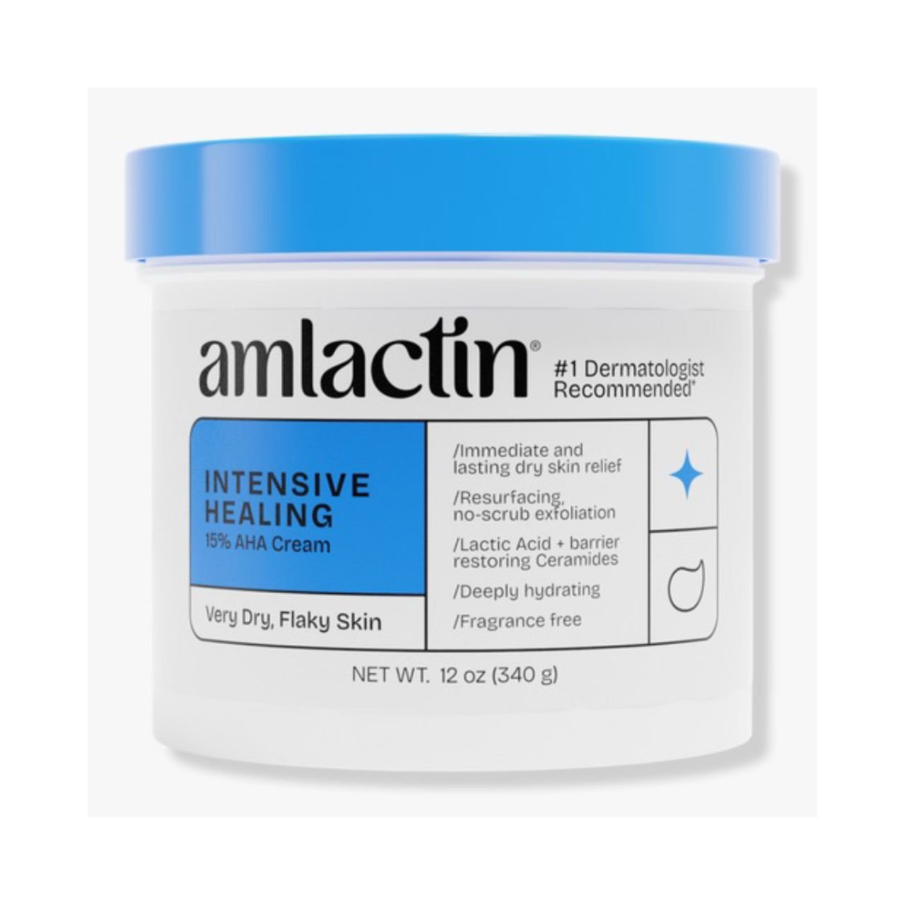 Amlactin Intensive Healing Cream 340g