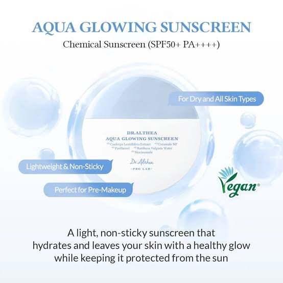 Dr. Althea Aqua Glowing Sunscreen 50ml