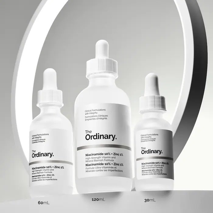 The Ordinary Niacinamide 10% + Zinc 1% Serum (120ml)