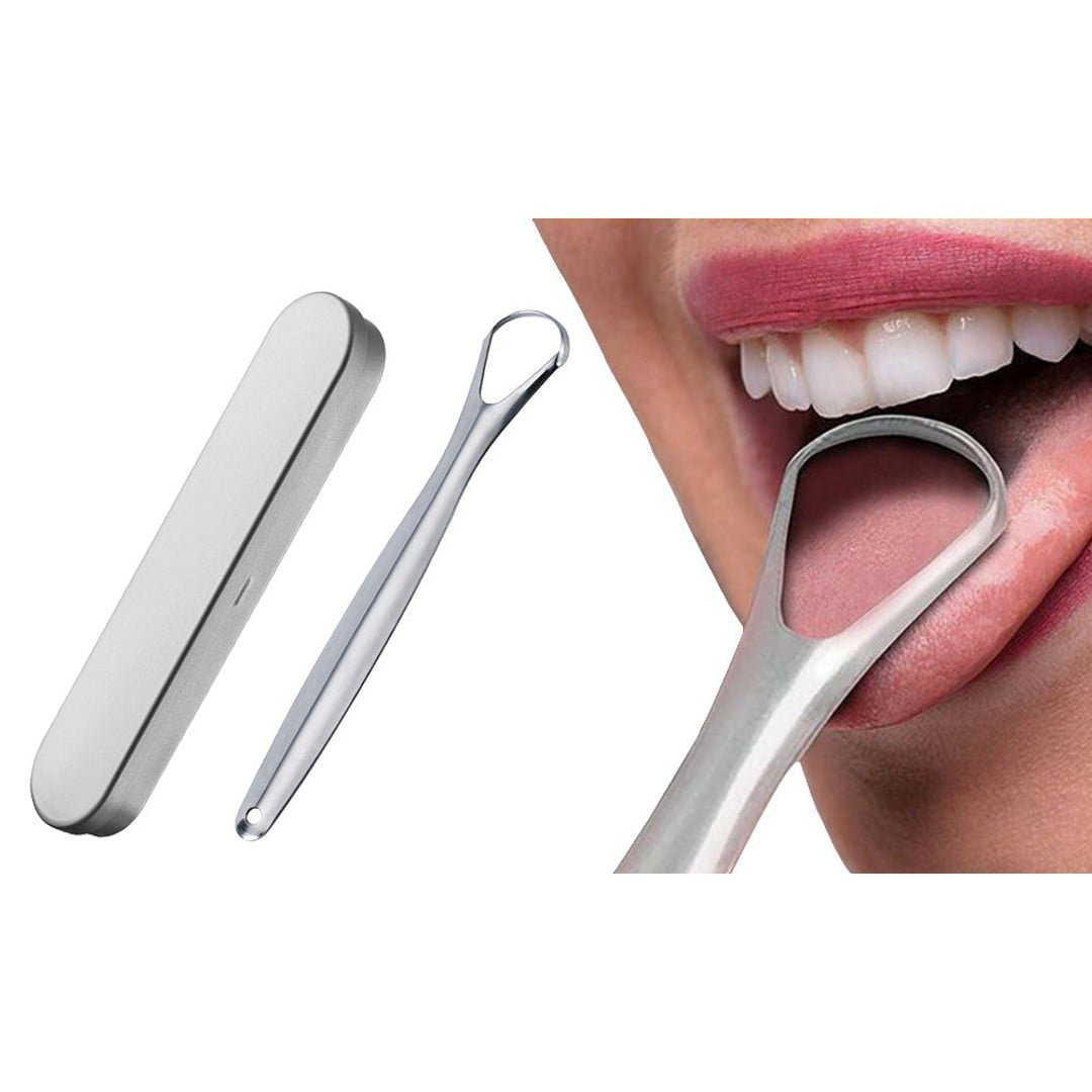 Stainless Steel Tongue Scrapper