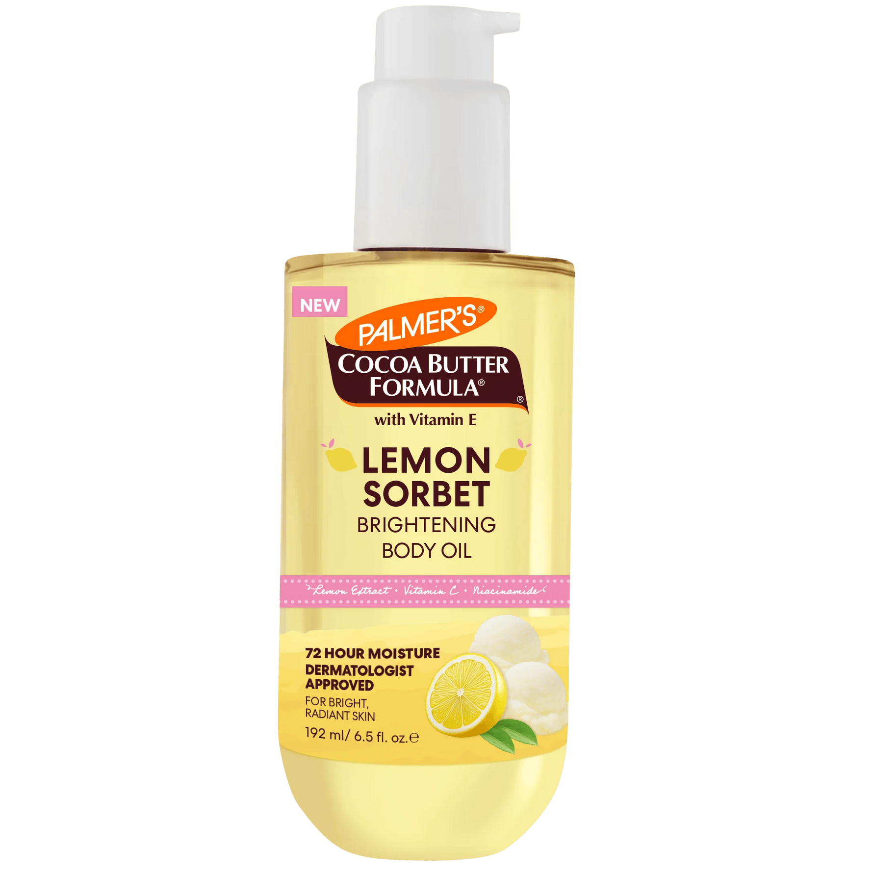 Palmer's Lemon Sorbet Brightening Body Oil 192ml