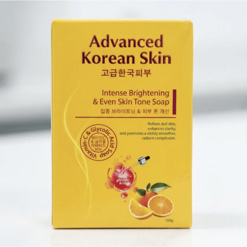 Advanced Korean Skin Intense Brightening & Even Skin Tone Soap 160g