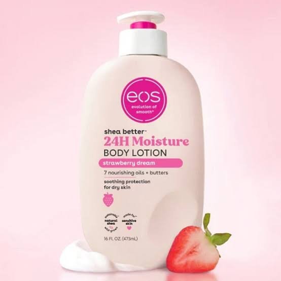 EOS Shea Better 24H Moisture Body Lotion (Strawberry Dream) 473ml