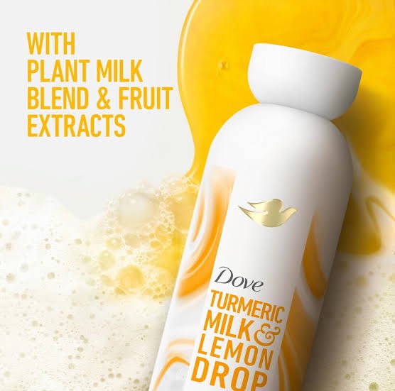 Dove Tumeric Milk & Lemon Drop 17.5fl