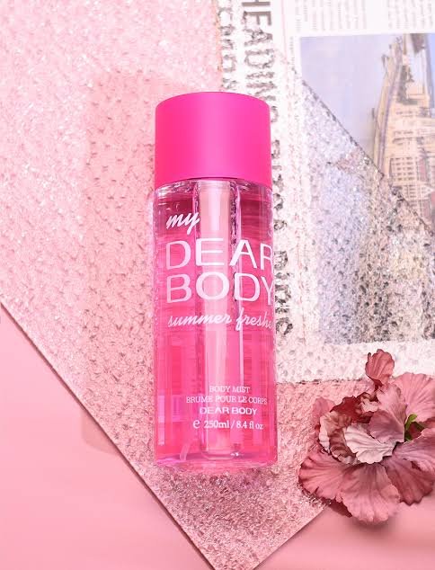 Dear Body Summer Freshens  Fragrance Body Mist 250ml
