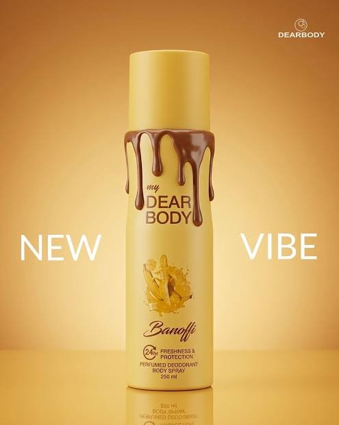 Dear body Banoffi Perfumed Deodorant Body Spray 250ml
