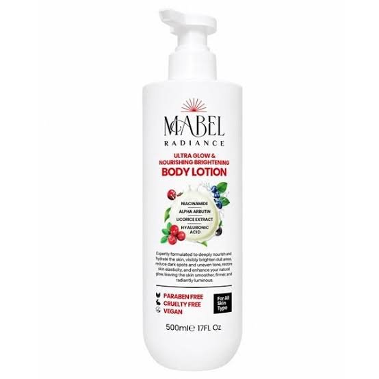 Mabel Radiance Ultra Nourishing Brightening Body Lotion 500ml