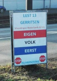 Verkiezingsbord Daniel Gerritsen VlaardingenVerkiezingsbord Daniel Gerritsen