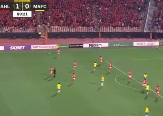 صنداونز يتعادل مع الأهلي ويتأهل لنهائي دوري أبطال إفريقيا
