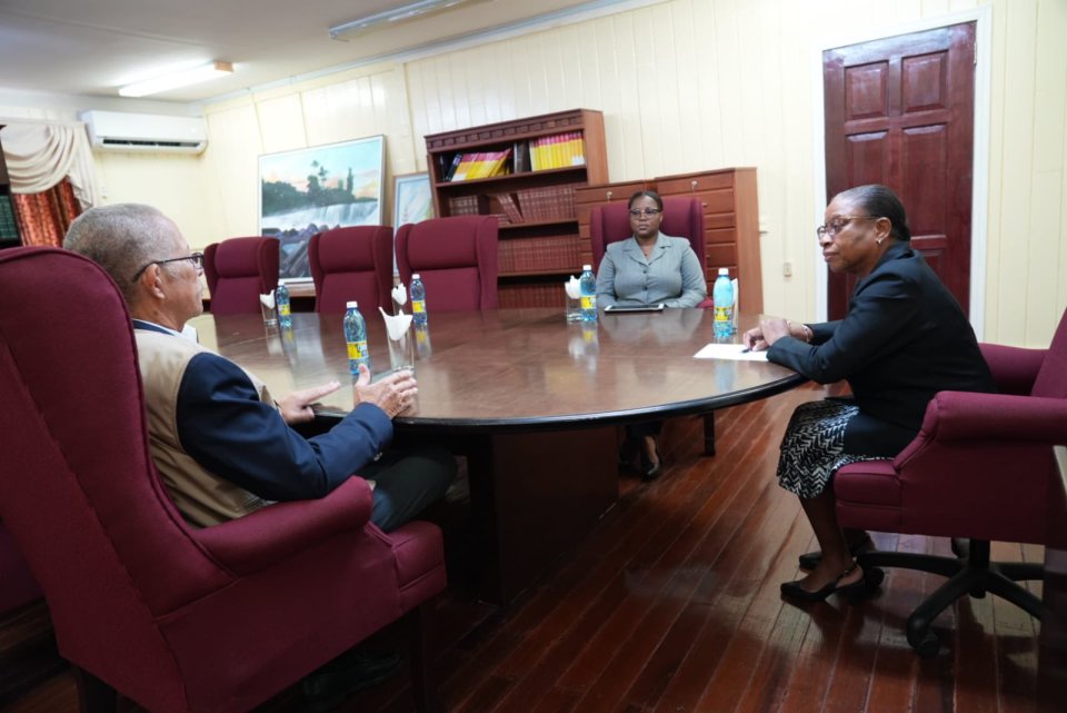 Commonwealth, OAS observers meet Chancellor, hierarchy of police force