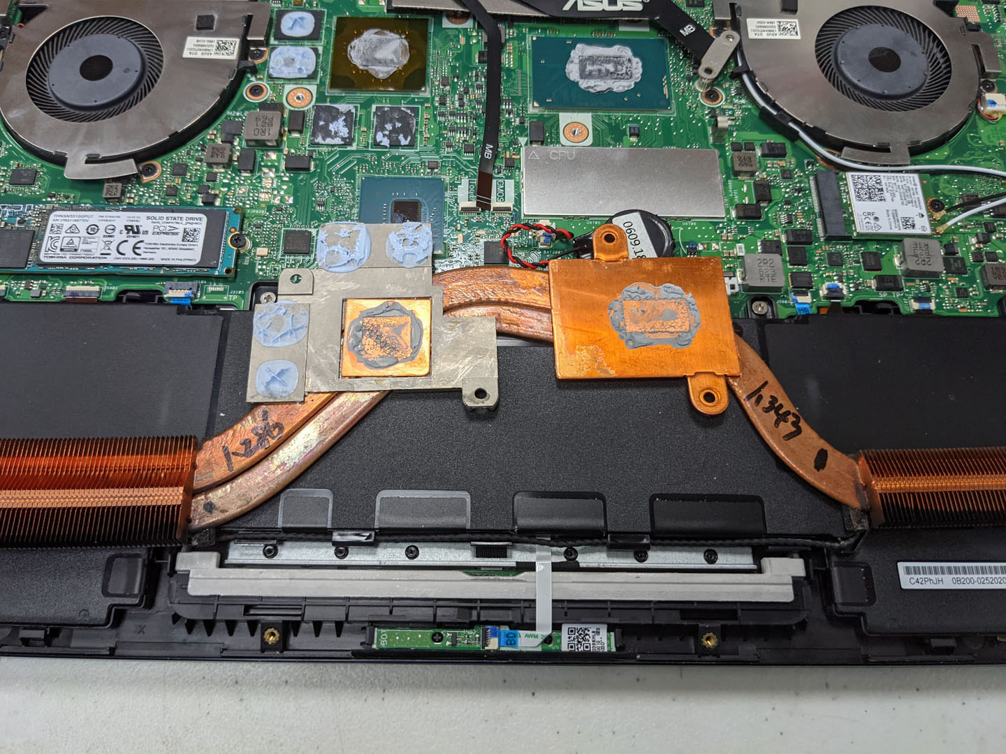 [DIY 筆電重上散熱膏] ASUS 筆電重上散熱膏