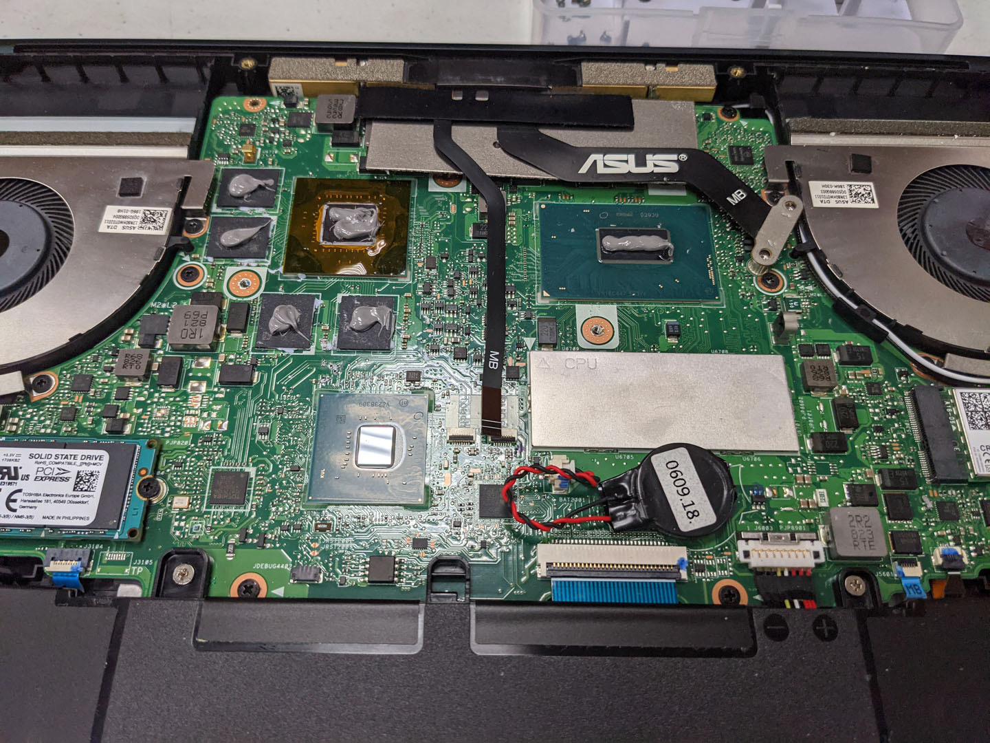 [DIY 筆電重上散熱膏] ASUS 筆電重上散熱膏