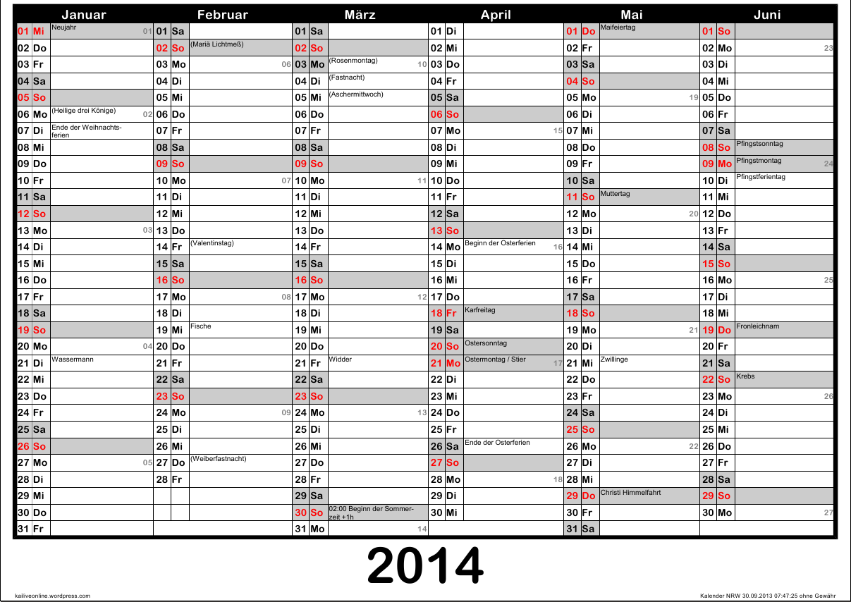 Oftmals provokant überzeichnet, mit vorurteilen spielend, bunt und schrill. Jahreskalender 2014 Fur Nrw Kai Online Computer Technik