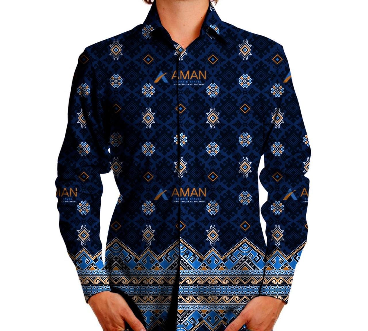 Produksi Seragam Batik Motif Custom Untuk Perusahaan - Kainbatikbagus