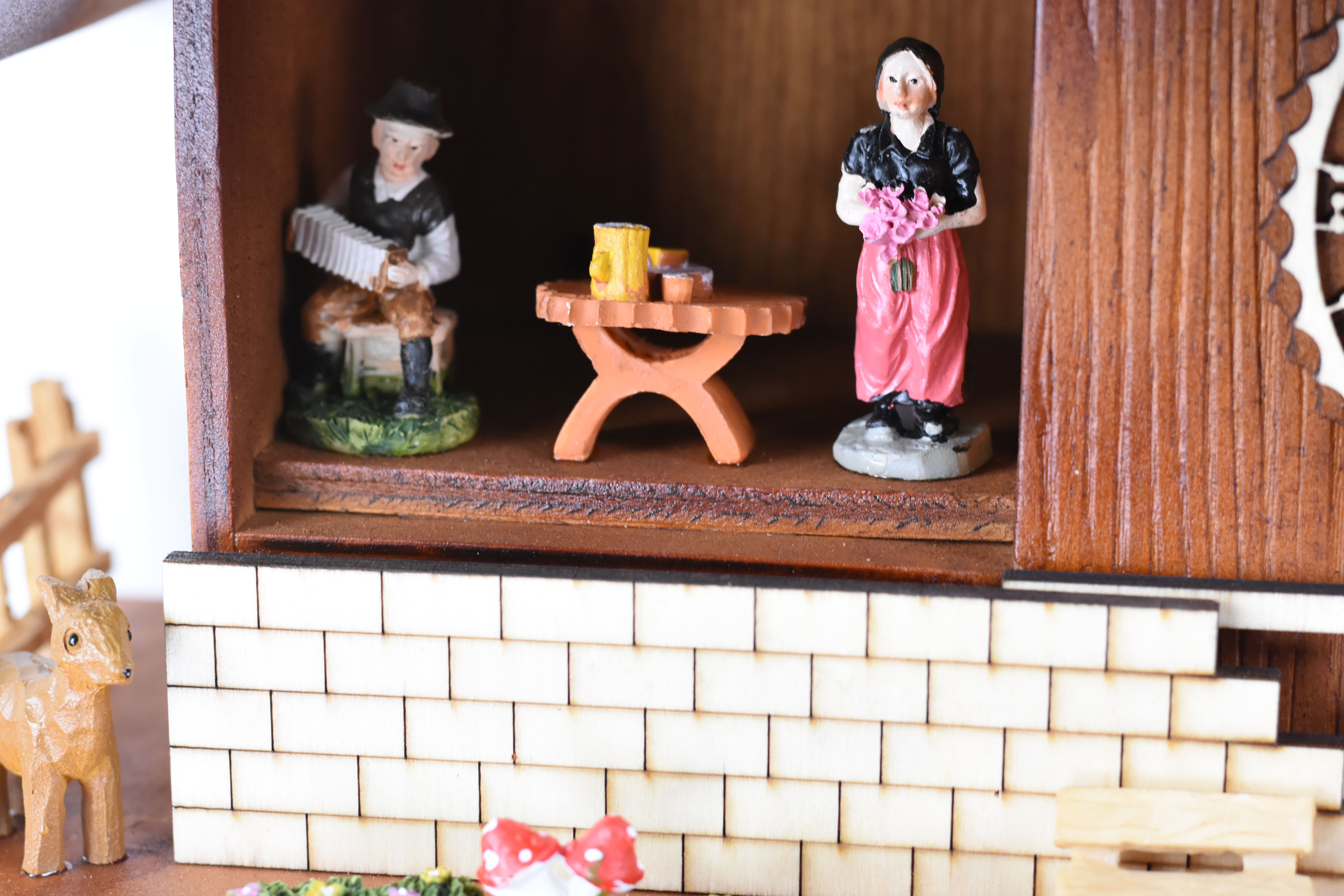 A18KCKW2625MD Kaiser Chalet style Cuckoo Clock | Kaiser Clock