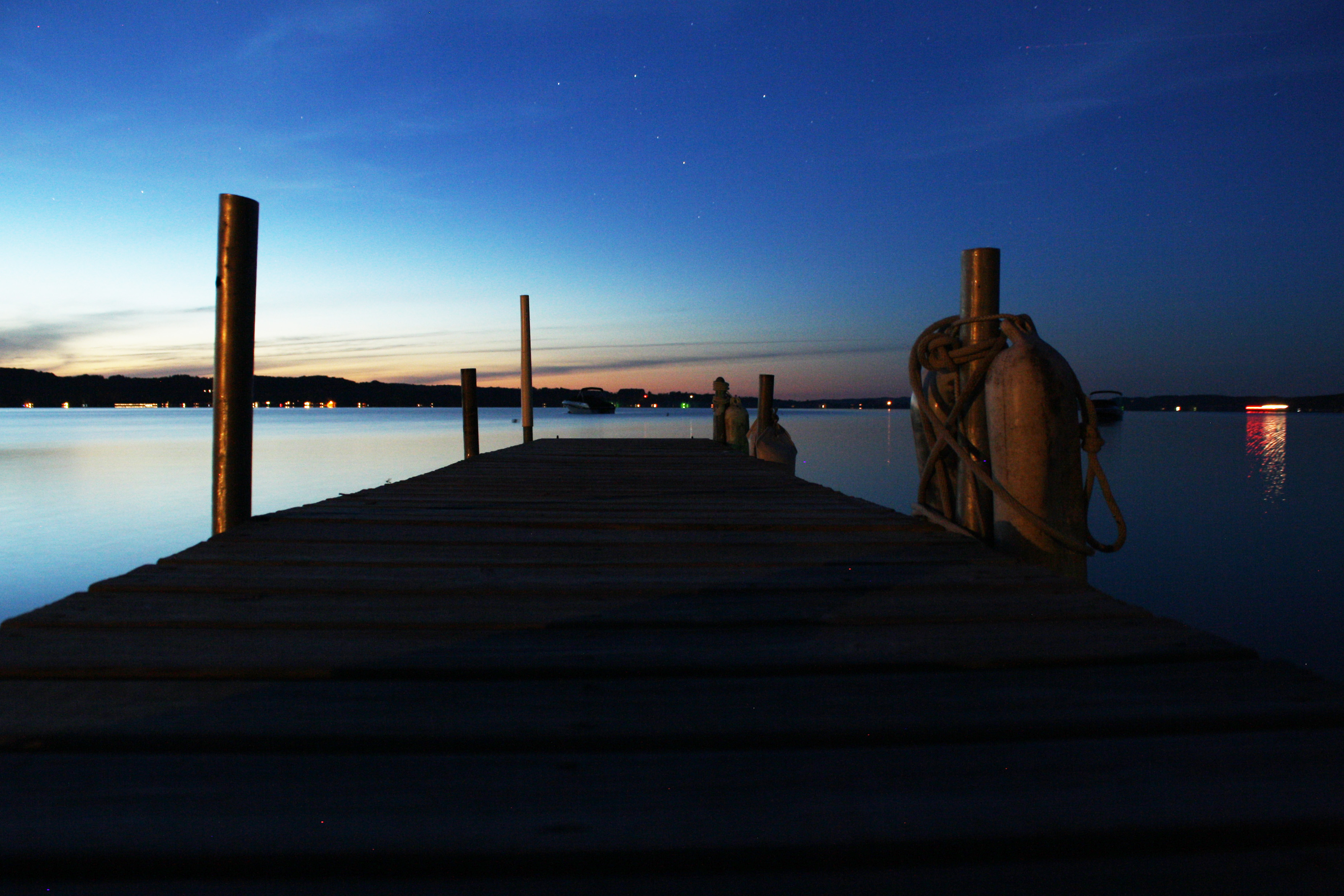 The Dock: Lake Leelanau, Michigan.