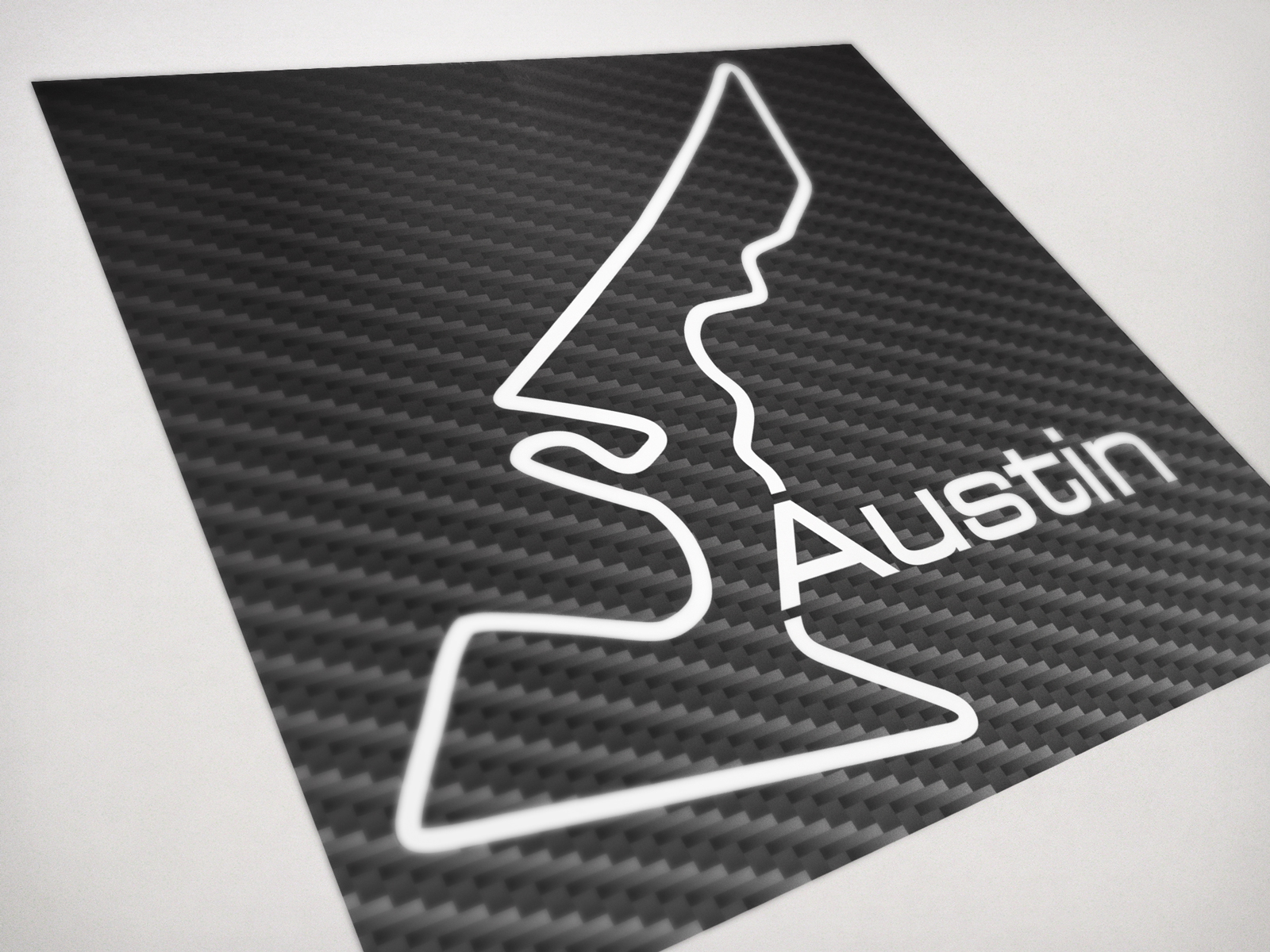 Austin F1 Race Track Decal Kaivanaskari Com