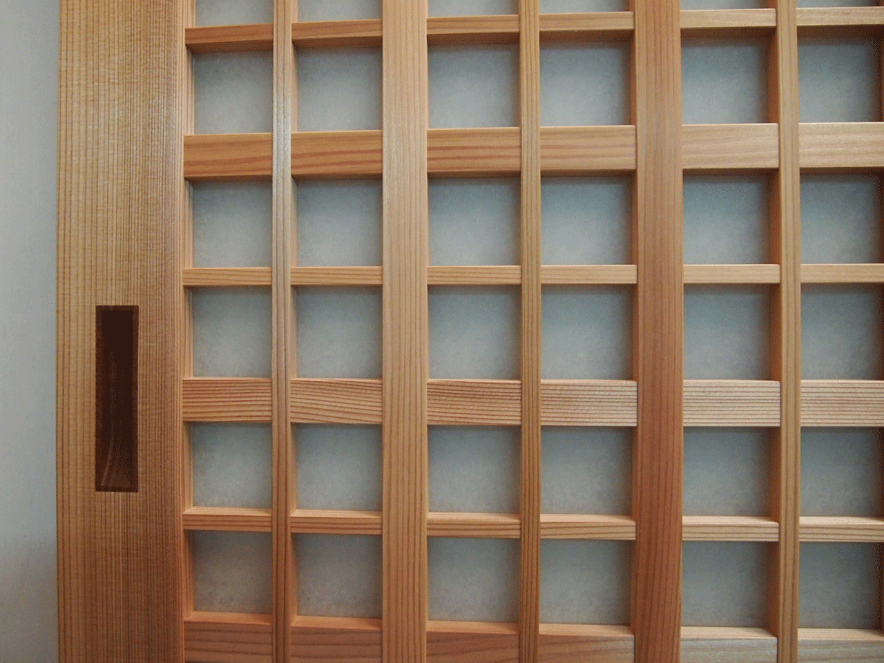 格子の美しさ | 木の仕事 角田建具店