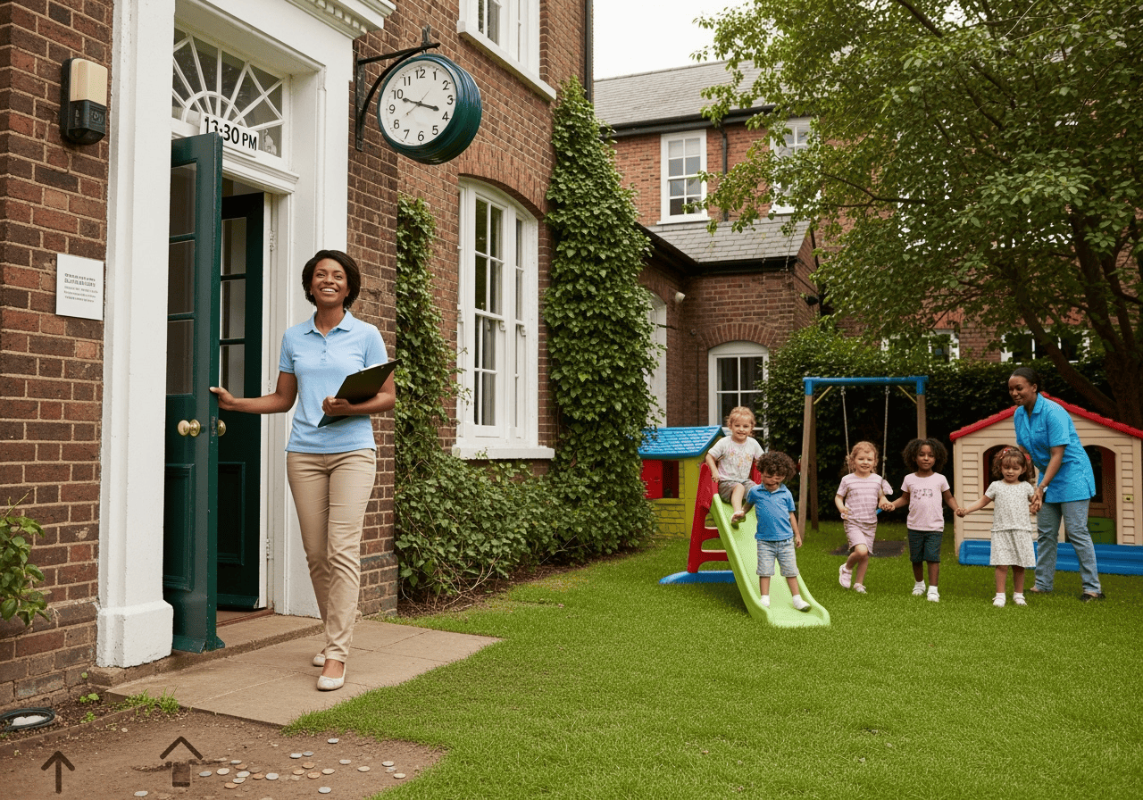 Early years educator earning more through flexible bookings on the Kalendit platform