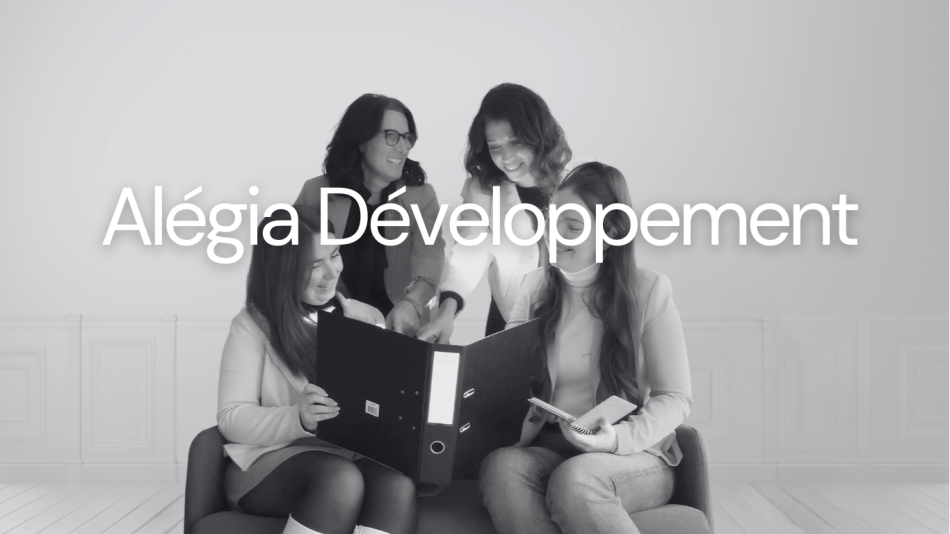 Site internet d'Alégia Développement