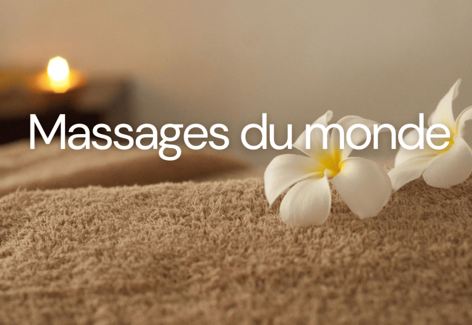 Page d'accueil du site internet de Massages du Monde à Plomelin