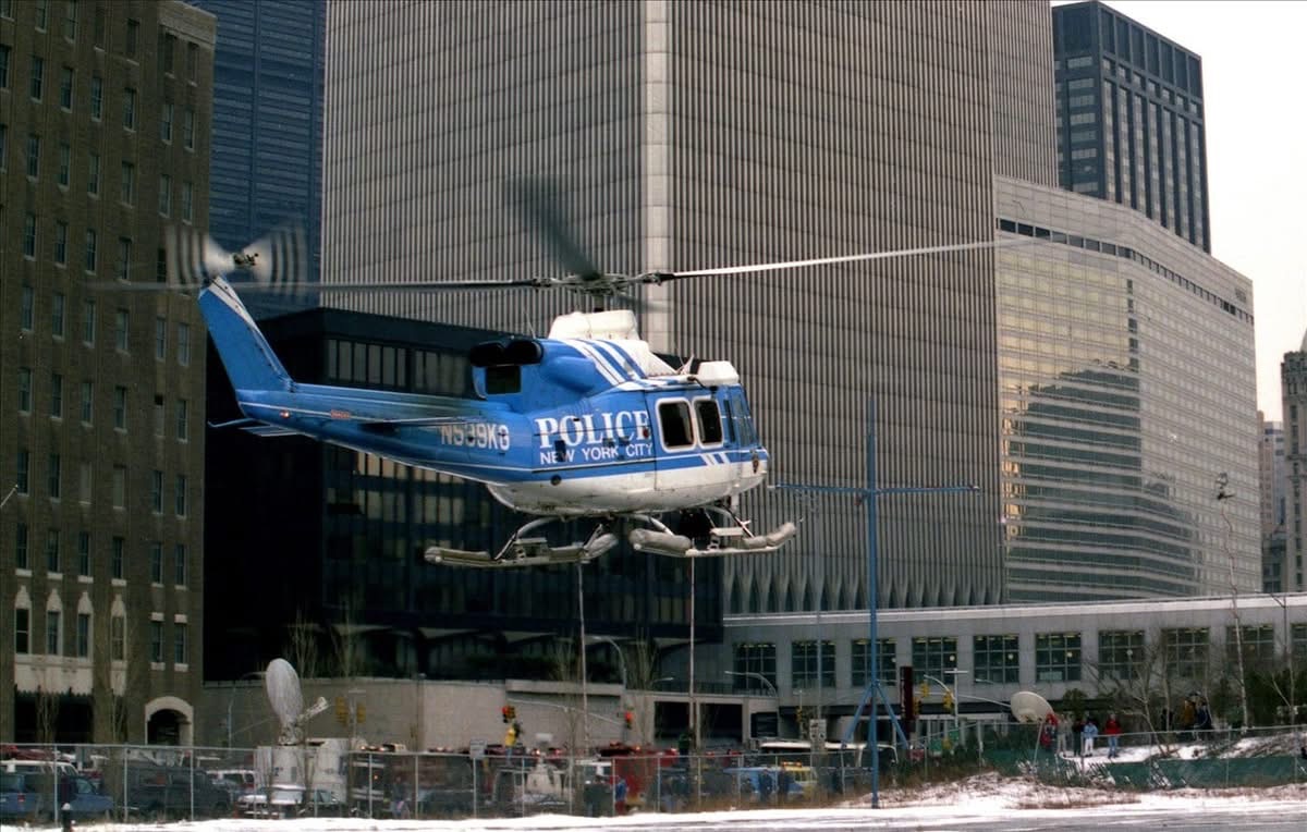Mom's NYPD Helicopter