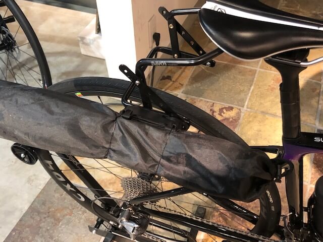 自転車でソロキャンプ】ロードバイクで多めの荷物を運ぶおすすめ便利