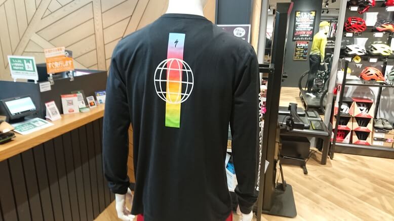 SPECIALIZED スペシャライズド　プロモーションスタッフTシャツ　激レア MEN'S TRAIL AIR SHORT SLEEVE JERSEY BLK M(M ブラック