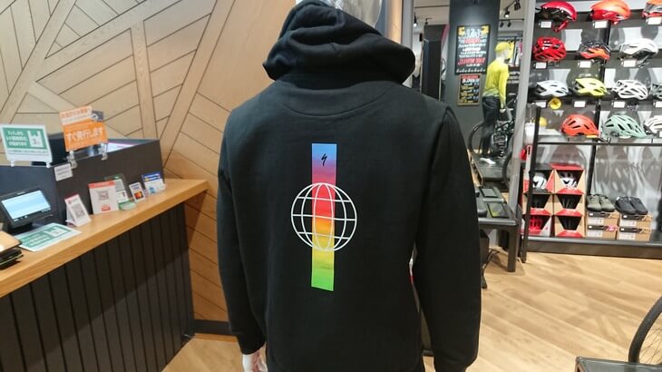 SPECIALIZED スペシャライズド パーカー 黒 メンズ Mサイズ 完売間近