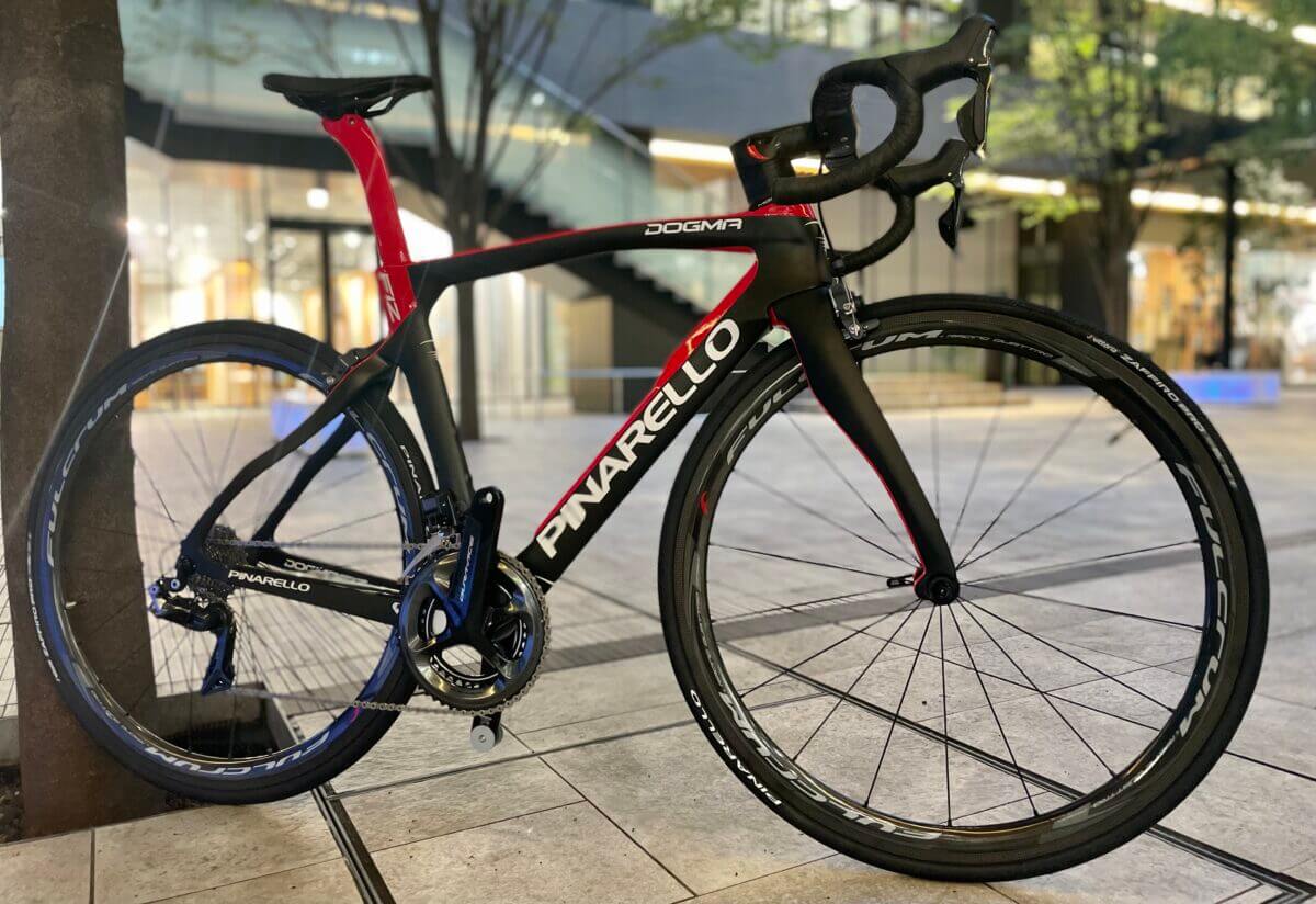 PINARELLOピナレロdogma F10 リムブレーキDi2