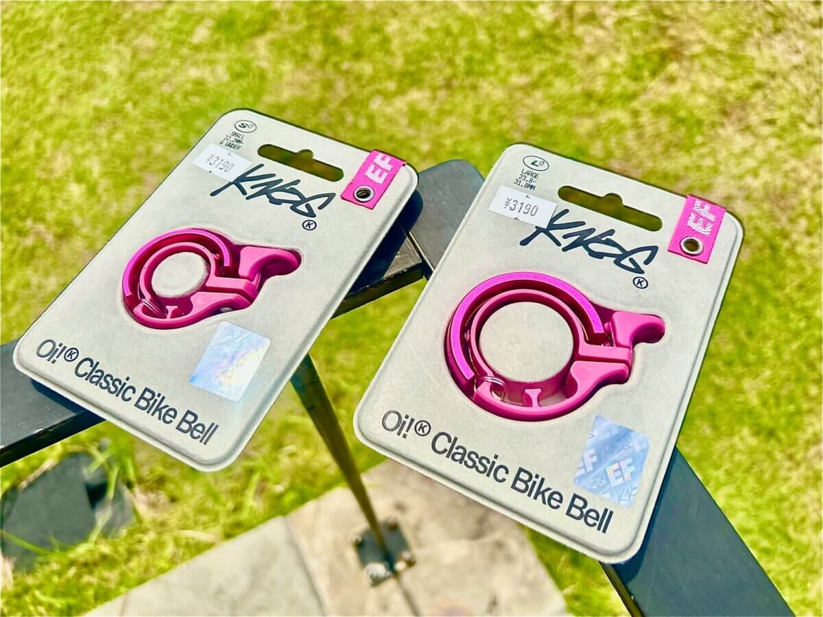【限定品】knog. サイクルジャージ KNOG×EF限定アイテム】Oi（オイ）ベルの限定カラーが入荷しました