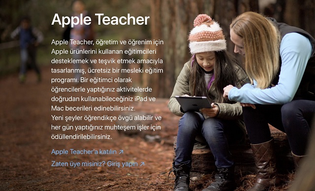 Apple Teacher Oldum