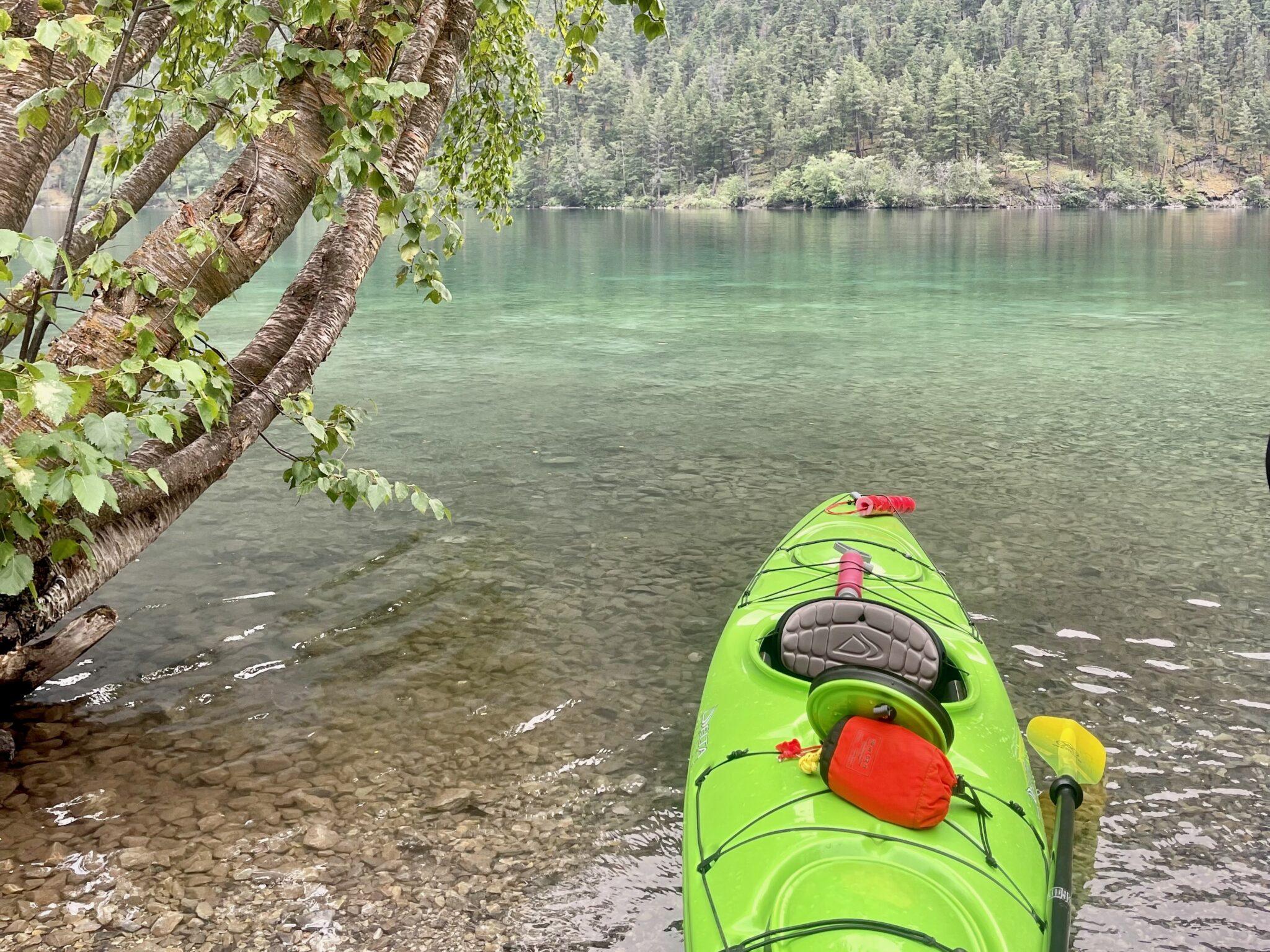 Pavilion Lake Kayak Paddle Kamloops Hiking Club