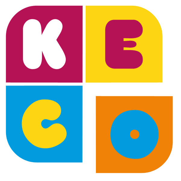 Logotipo de la tienda de ropa KECO en Salamanca.