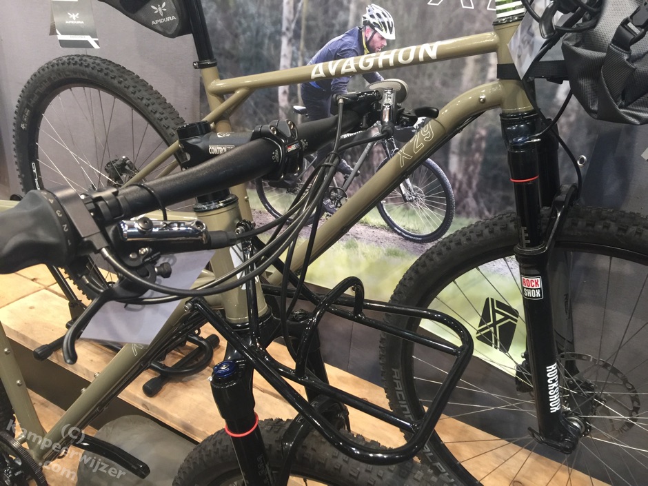 Avaghon vakantiefietsen met bikepacking-rekje