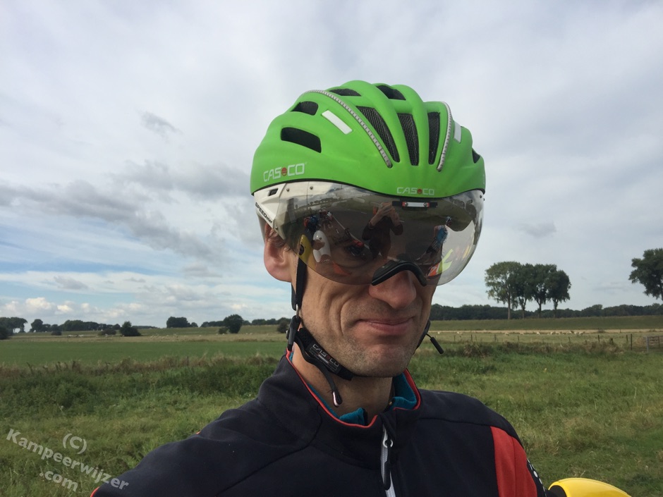 Herbert heeft een helm