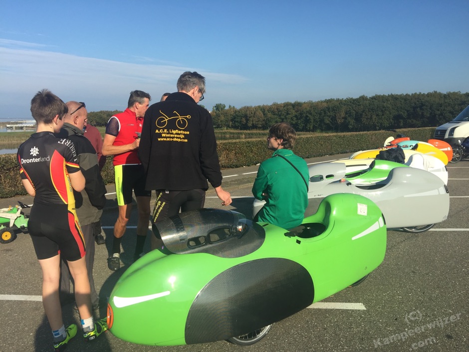 Nakletsen na afloop van de wedstrijd