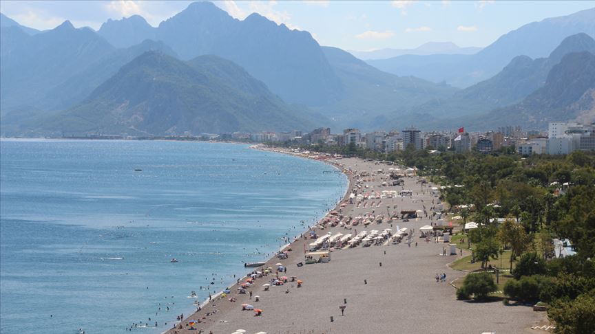 Antalya’ya gelen turist sayısı 3 milyon 356 bin 623’e ulaştı