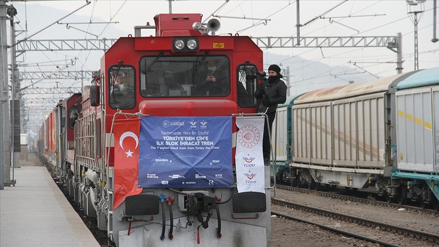Çin Türkiye’den yola çıkan ilk ihracat treninden memnun